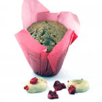 Muffin framboise banane