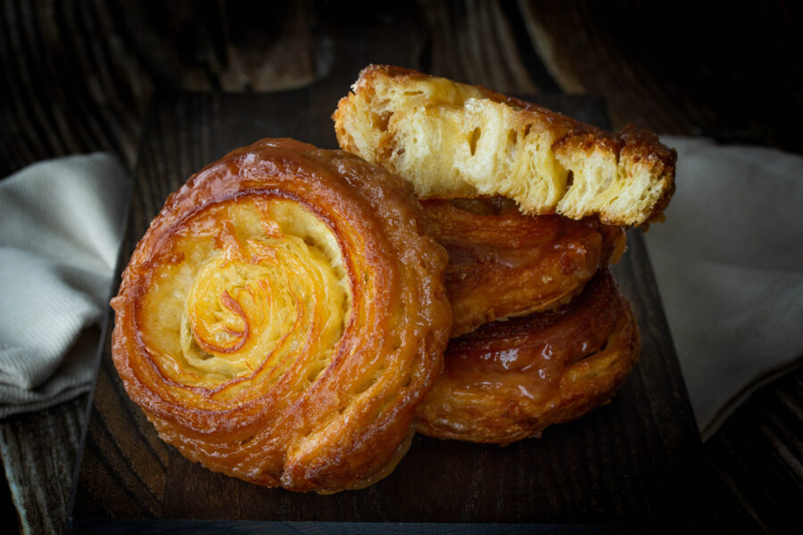 Kouign-amann au sucre à la crème