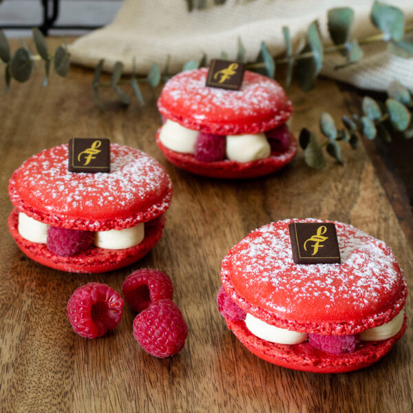 Macaron framboise ind.